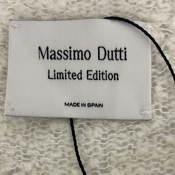 Massimo Dutti Womens Sweater Size XS Ecru Pullover Lightweight 5749/555 NWOT - Picture 4 of 11